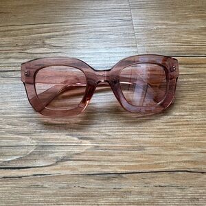 Super cute rose colored sunglasses